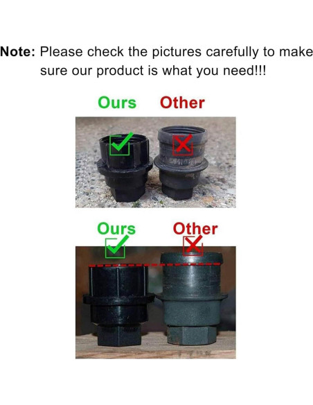 32 Cubiertas de Tuercas de Rueda OSCTAUS 22mm Hexagonal