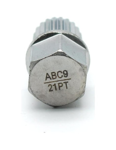 Llave de Tuerca Antirrobo TMAX ABC9/21PT para Rueda VW Audi 2