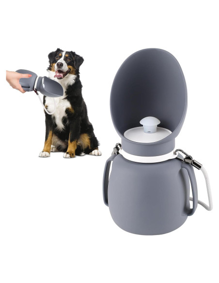 Botella de Agua para Perros Billionchains 800 ml Plegable