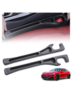 Relleno de Espacio entre Asientos de Coche Jefuzh Negro