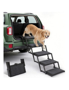 Escalera Plegable para Perros Heeyoo - 5 Escalones Antideslizantes