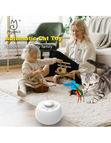 Juguete Interactivo para Gatos Migipaws Mariposa 9x17.5cm