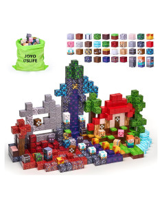 200 Bloques Magnéticos JOYOUSLIFE 1 Pulgada para Niños 3+
