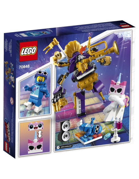 LEGO La Película 2 Equipo de Fiesta Systar 70848 - 196 Piezas