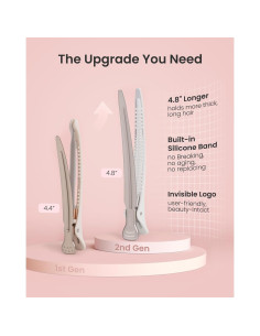 Clips para Cabello AIMIKE OpalShell 12.19 cm Antideslizantes 2