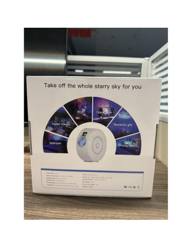 Proyector de Estrellas DOWILLDO NX-SK20, Luz Nocturna 16 Colores