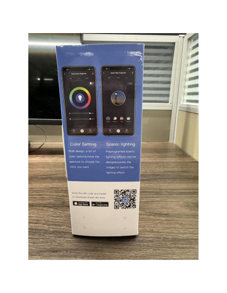 Proyector de Estrellas DOWILLDO NX-SK20, Luz Nocturna 16 Colores