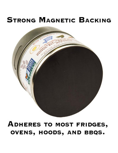 Colección de Condimentos Gourmet Gustus Vitae - 6 Latas Magnéticas