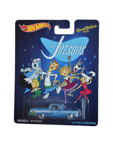 Hot Wheels 65 Ford Ranchero Azul Real Riders Metal 113g