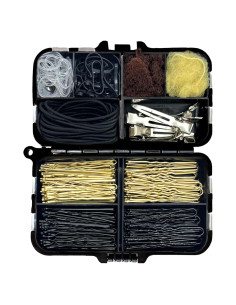 Kit de Horquillas para el Cabello B1jounie 126 Piezas con Caja