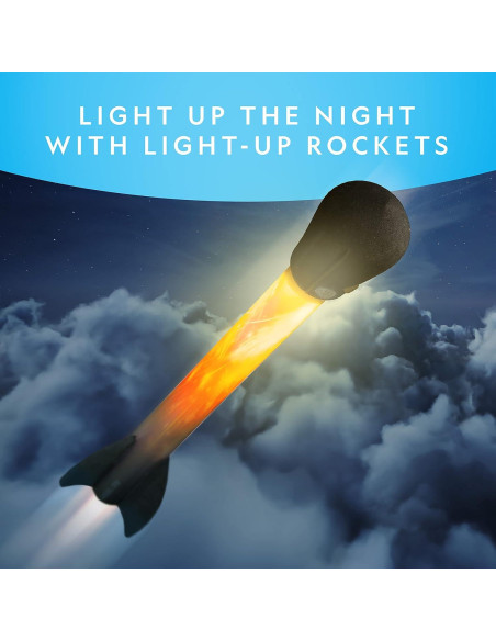 Cohete de Aire Iluminado National Geographic - Lanzador LED 30.48m