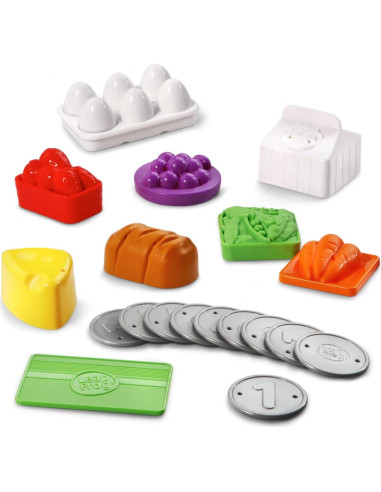 LeapFrog Caja Registradora Interactiva Verde 20 Piezas