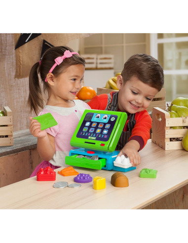 LeapFrog Caja Registradora Interactiva Verde 20 Piezas