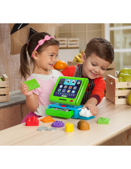 LeapFrog Caja Registradora Interactiva Verde 20 Piezas