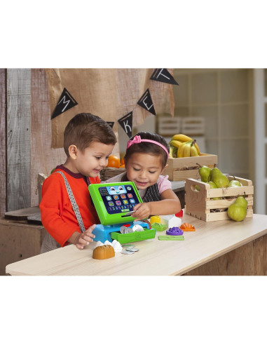 LeapFrog Caja Registradora Interactiva Verde 20 Piezas