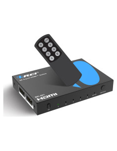 Conmutador HDMI 8K 5x1 OREI con Control Remoto y HDR10+