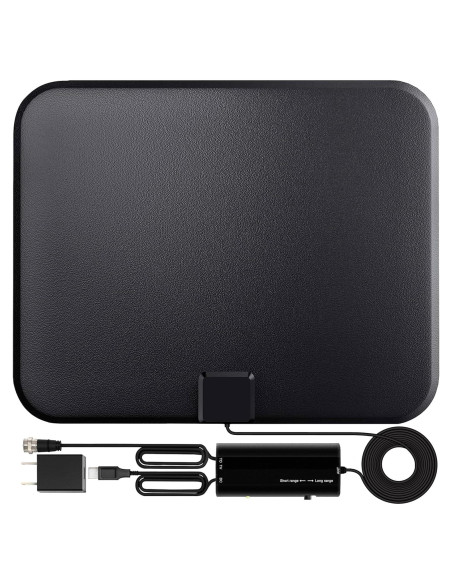 Antena de TV Digital HD Amplificada PORTIX 2026 1046 km 4K 8K