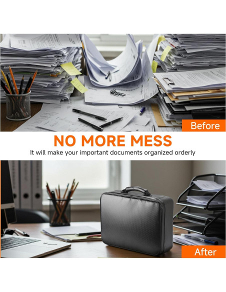 Bolsa Organizadora de Documentos DOXLMP a Prueba de Fuego