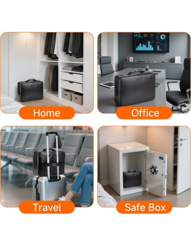 Bolsa Organizadora de Documentos DOXLMP a Prueba de Fuego