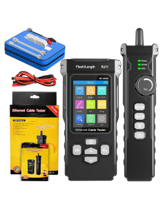 Probador de Cable de Red Multifuncional ZHOUCE NF-8506 - PoE, Ping, TDR