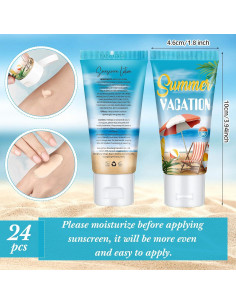 24 Mini Protectores Solares SPF 30 Dansib 30ml para Fiesta 2