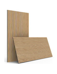 Paneles Acústicos de Madera INNO STICKERS 4 Piezas 120x60cm