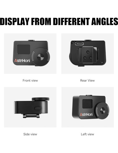 Medidor de Luz AstrHori CGB-B-S-FT con Pantalla OLED