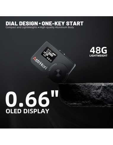 Medidor de Luz AstrHori CGB-B-S-FT con Pantalla OLED