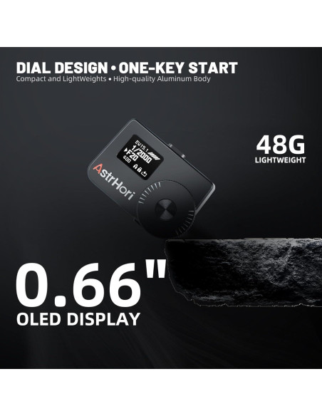 Medidor de Luz AstrHori CGB-B-S-FT con Pantalla OLED