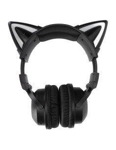 Auriculares Bluetooth Sanpyl 5.0 con orejas de gato, estéreos