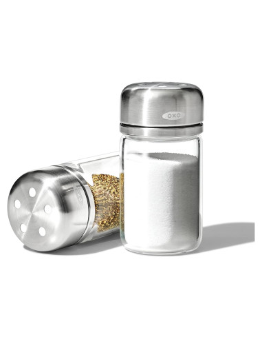 Conjunto de Molinillos de Sal y Pimienta OXO 100g Ajustables