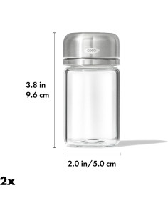Conjunto de Molinillos de Sal y Pimienta OXO 100g Ajustables 2