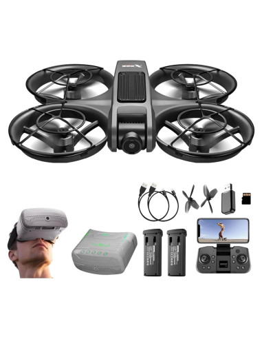 Dron FPV APIZCUK X226 con Gafas VR y Cámara 1080p