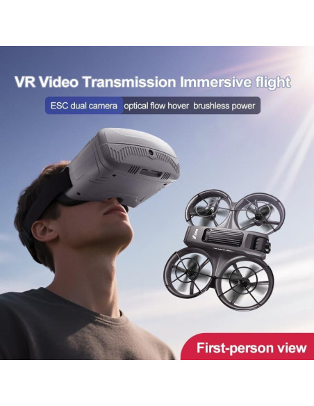 Dron FPV APIZCUK X226 con Gafas VR y Cámara 1080p