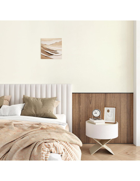 Papel Tapiz Autoadhesivo Beige Wallderful 40x200 cm Mate