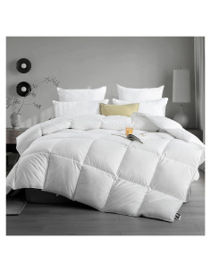 Edredón de Plumas KUSNUG King 270x229 cm Hipoalergénico