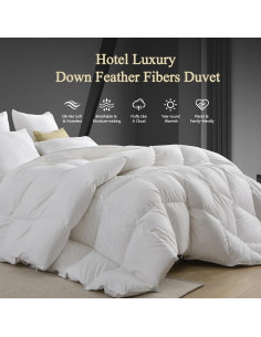 Edredón de Plumas KUSNUG King 270x229 cm Hipoalergénico 2