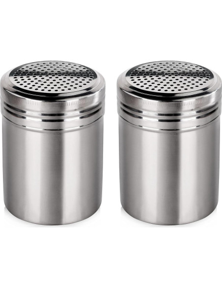 Tamiz de Acero Inoxidable Nuevo Star Foodservice 0.28L Juego de 2