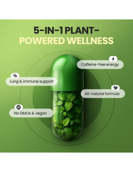 Cápsulas de Moringa Vitamax 60ct - Suplemento Energético y Inmunológico