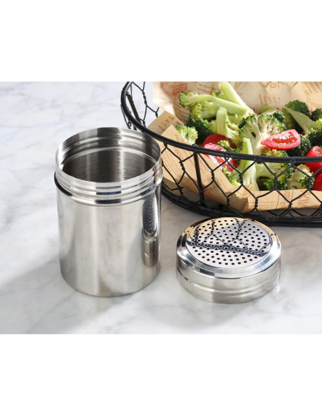 Tamiz de Acero Inoxidable Nuevo Star Foodservice 0.28L Juego de 2