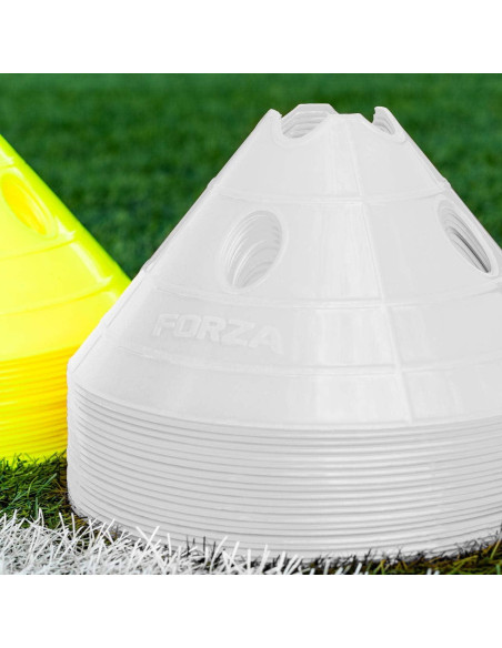 Conos de Entrenamiento FORZA SuperCone 20 Piezas 13.97cm