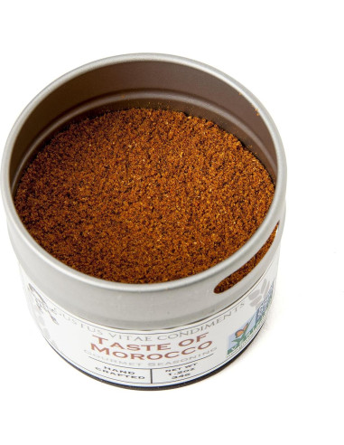 Colección Gourmet de Sazonadores Gustus Vitae - 6 Latas Magnéticas