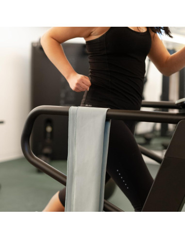 Toallas de Gimnasio S&T INC. Microfibra Gris 3 Piezas 30x101 cm