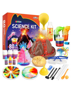 Kit de Ciencia BenBen 80 Experimentos para Niños 6 a 12 Años