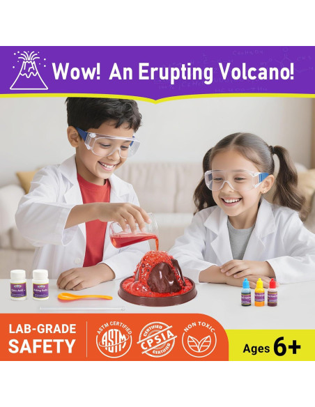 Kit de Ciencia BenBen 80 Experimentos para Niños 6 a 12 Años