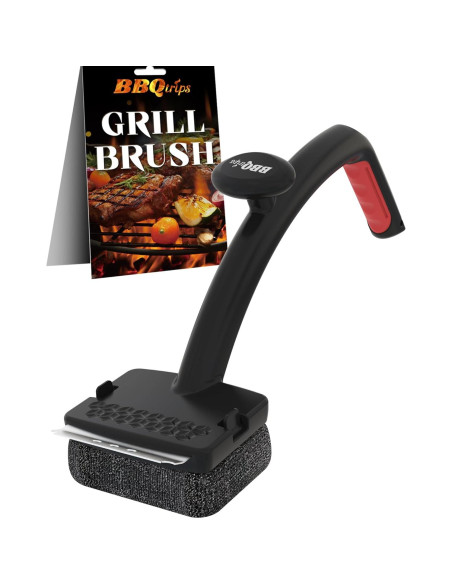 Cepillo de Parrilla BBQtrips GSB-Brush con Cabezal Reemplazable Cepillo de Parrilla BBQtrips GSB-Brush con Cabezal Reemplazable