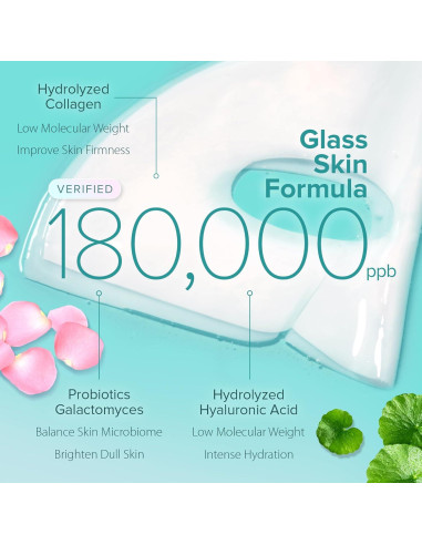 Máscara Facial de Colágeno Bio Ebanel - 4 Piezas Hidratantes