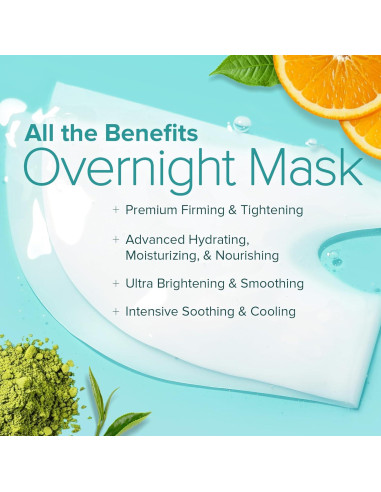 Máscara Facial de Colágeno Bio Ebanel - 4 Piezas Hidratantes