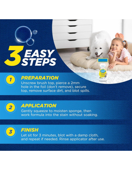 Carbona Eliminador de Manchas y Olores para Mascotas 382g