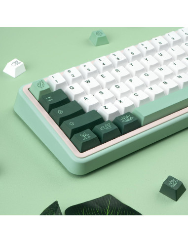 Conjunto de Teclas Mecánicas GEKUCAP 130 PBT Jardín Botánico